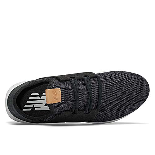 New Balance Men's Fresh Foam Cruz V2 Sneaker, Black/White, 14 2E US