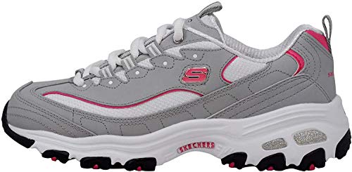 Skechers Sport Women's D'Lites Original Non-Memory Foam Lace-Up Sneaker