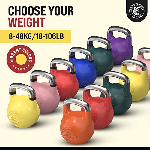Kettlebell Kings | Competition Kettlebell Weights | Kettlebell Sets for Women & Men | Designed for Comfort in High Repetition Workouts | Superior Balance for Better Workouts