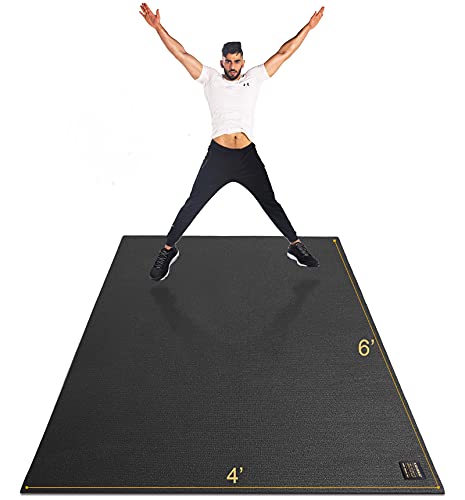 Thick Non-Slip Workout Mat for Weight Loss