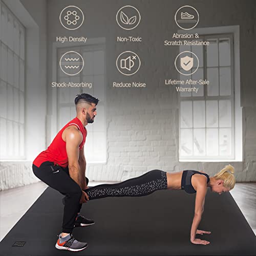 Thick Non-Slip Workout Mat for Weight Loss
