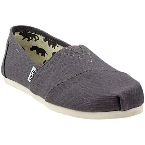 TOMS Ash Canvas Women's Classic (Size: 5.5)