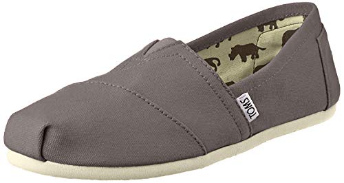 TOMS Women's Classic Canvas Slip-On,Ash,6 M US