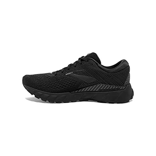 Brooks Mens Adrenaline GTS 19 Running Shoe - Black/Ebony - 2E - 8.0