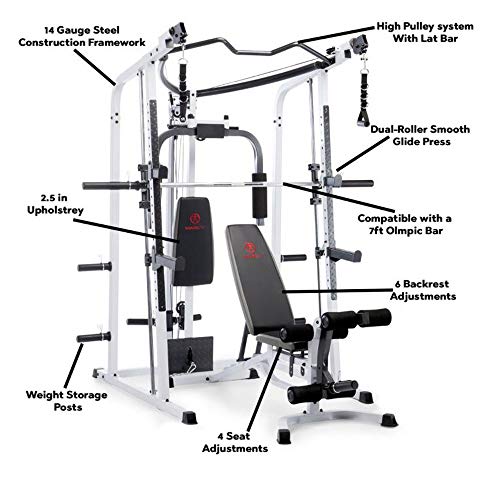 Marcy Diamond Smith Cage Home Gym System
