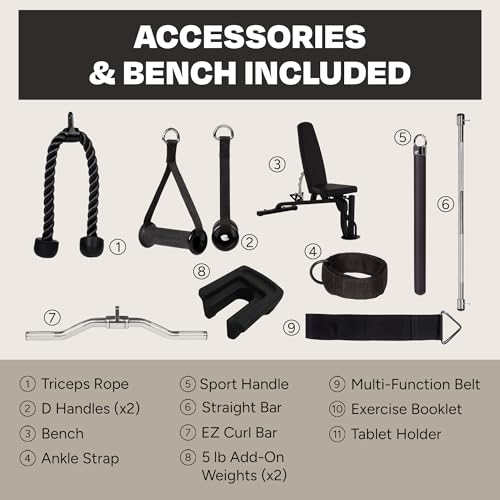 Inspire Fitness SCS Smith System/Cage System/Functional Trainer (All in One Gym)