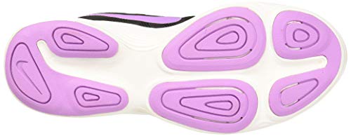 Nike Women's Revolution 4 Running Shoes (9.5 B(M) US, Black/Fuchsia Glow/Oil Grey)