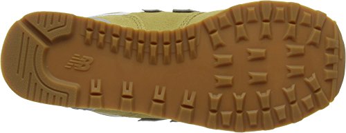 New Balance Women's 574 V2 Essentials Sneaker, Toasted Coconut/White, 5 W US