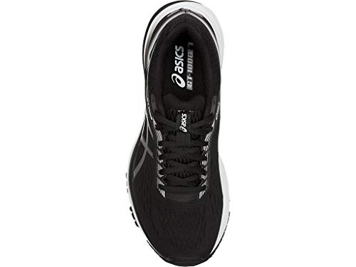 ASICS Women's GT-1000 7 Running Shoes, 6.5, Black/White