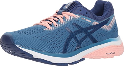 ASICS Women's GT-1000 7 Running Shoes, 6, Azure/Blue Print