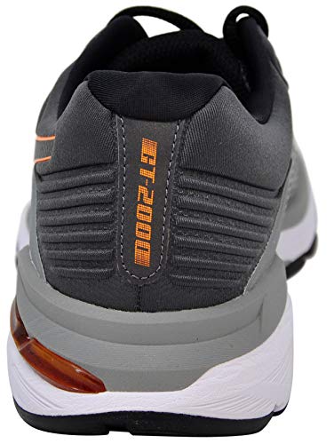 ASICS GT-2000 6 Men's Running Shoe, Stone Grey/Black, 9.5 M US