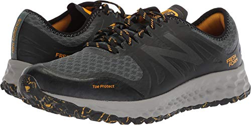 New Balance Men's Fresh Foam Kaymin Trail V1 Running Shoe, Faded Rosin/Black, 12 XW US