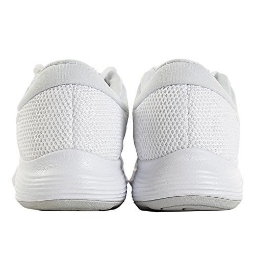 Nike Women's Revolution 4 Running Shoes, White/White-Pure Platinum, 8.5 M US