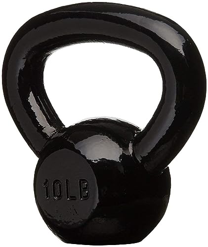 AmazonBasics Enamel Kettlebell, 10 lb