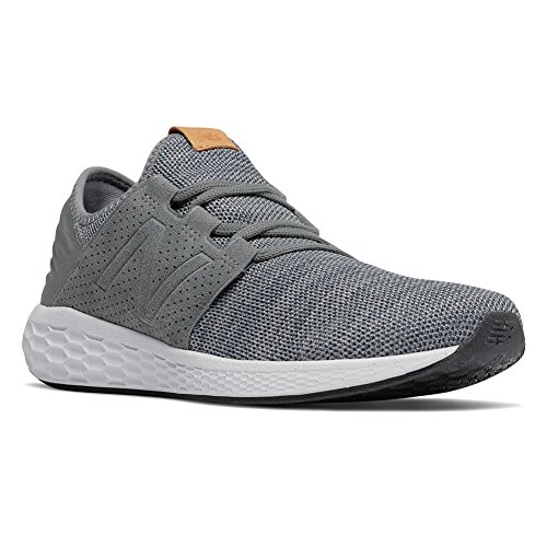 New Balance Men's Fresh Foam Cruz V2 Sneaker, Gunmetal, 8 D US