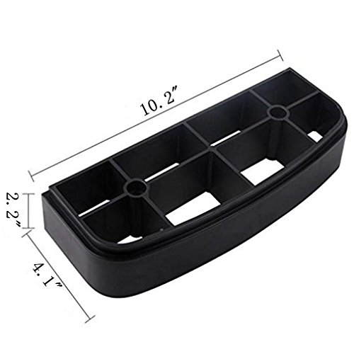 KLB Sport 27" Adjustable Exercise Equipment Step Platform for Sports & Fitness (Black & Grey)