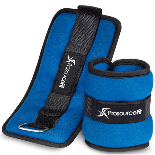 ProsourceFit Ankle Wrist Weights 3 lb. - Blue (ps-1234-aw-blue)