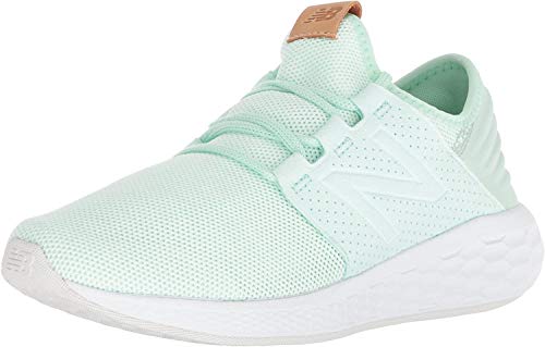 New Balance Women's Fresh Cruz V2 Sneaker, Sea Foam/White, 7 B US