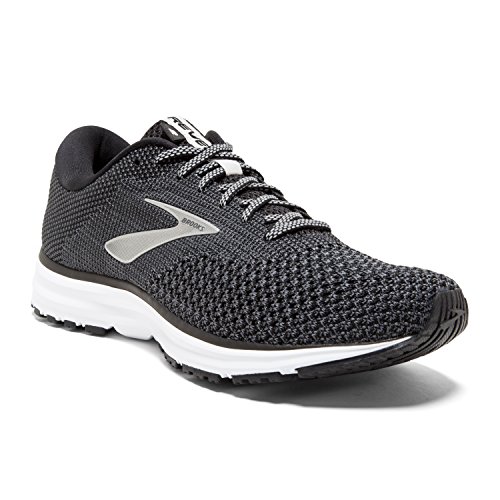 Brooks Womens Revel 2 Running Shoe - Black/Grey/Grey - B - 7.0