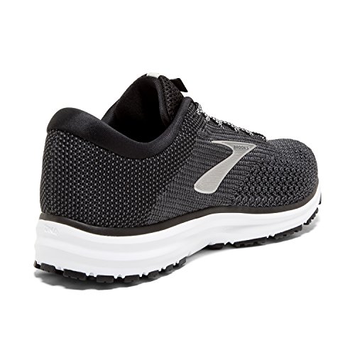 Brooks Womens Revel 2 Running Shoe - Black/Grey/Grey - B - 7.0