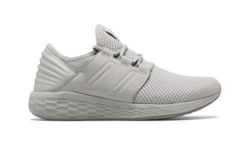 New Balance Men's Fresh Foam Cruz V2 Sneaker, Arctic Fox/White/Nubuck, 9.5 2E US