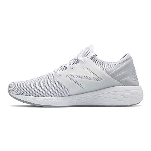 New Balance Men's Fresh Foam Cruz V2 Sneaker, White/White, 8.5 D US