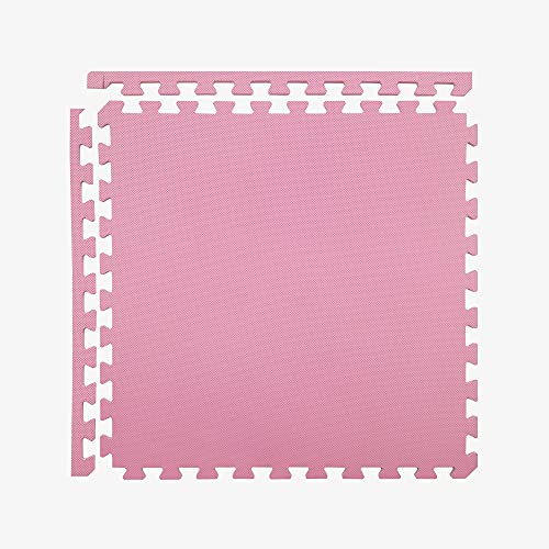 Pink Foam Flooring Tiles for Home Gym and Playroom
