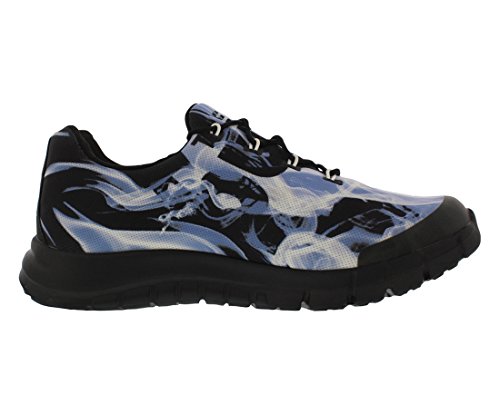 Reebok Zpump Flame Men's Running Shoes: Black/White/Blue