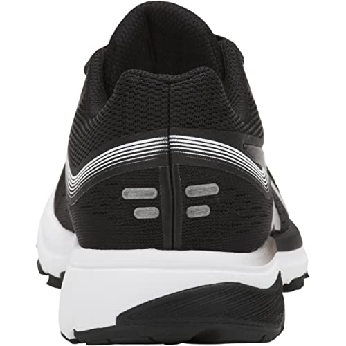 ASICS Women's GT-1000 7 Running Shoes, 7.5, Black/White