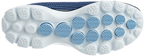 Skechers Performance Women's Go Walk 3 Slip-On Walking Shoe, Navy/Blue, 9.5 M US