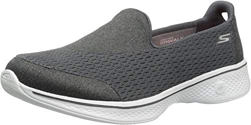 Skechers Performance Women's Go Walk 4 Pursuit Walking Shoe, Charcoal - 5.5 B(M) US