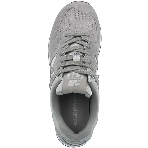 New Balance Women's 574 V2 Holiday Sparkler Sneaker, Marblehead/Magnet, 12 Wide