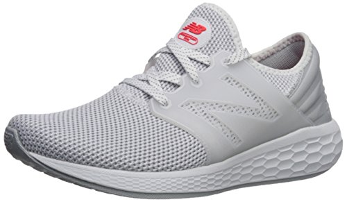 New Balance Men's Fresh Foam Cruz V2 Sneaker, White/White, 8 2E US
