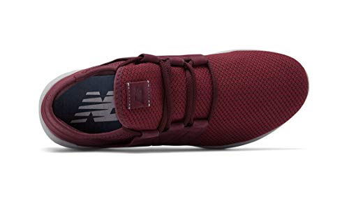 New Balance Men's Fresh Foam Cruz V2 Sneaker, Nubuck Burgundy/Nubuck Scarlet/Nubuck, 8 D US