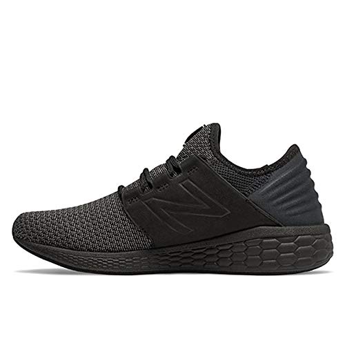 New Balance Men's Fresh Foam Cruz V2 Sneaker, Black/Magnet, 8 D US