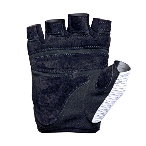Flexible Women's Weightlifting Gloves w/ Padded Leather Palm