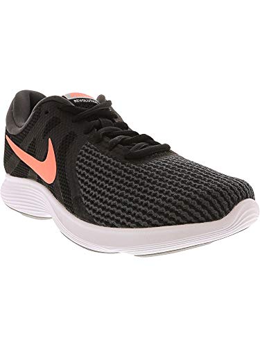 Nike Women's Revolution 4 Black/Crimson Pulse - Anthracite Ankle-High Running Shoe 6M