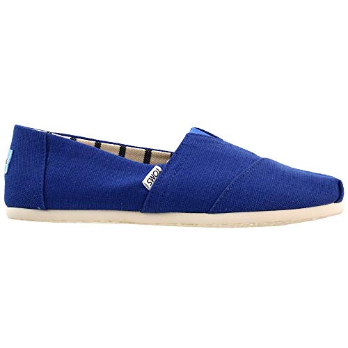 TOMS Mens Alpargata Classic Slip On Casual Shoes - Blue - Size 11 D