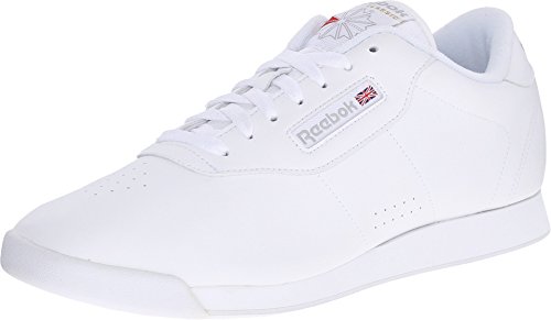 Reebok Women's Princess Sneaker, White, 5.5 W