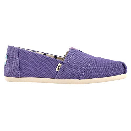 TOMS Dusky Purple Heritage Canvas Women's Alpr ESP Purple 10014419 8.5