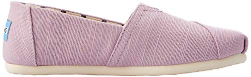 TOMS mens Classics fashion sneakers, Soft Lilac Heritage Canvas, 6 US