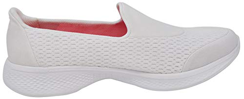 Skechers Performance Women's Go Walk 4 Pursuit White Walking Shoe 8 M US