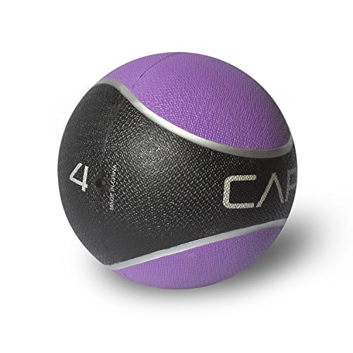 CAP Barbell Rubber Medicine Ball, 4-Pound
