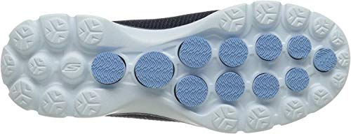 Skechers Performance Women's Go Walk 3 Slip-On Walking Shoe, Navy/White, 8 M US