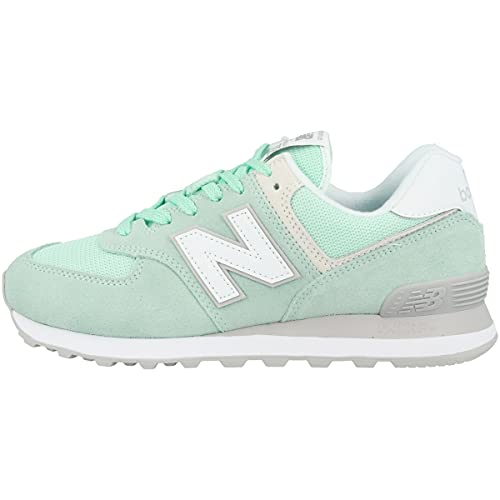 New Balance Women's 574 Classics Seafoam Running Shoe 7.5 Women US