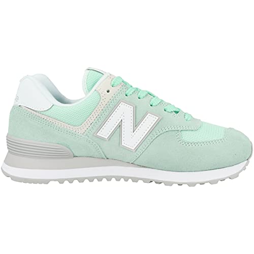 New Balance Women's 574 Classics Seafoam Running Shoe 7.5 Women US