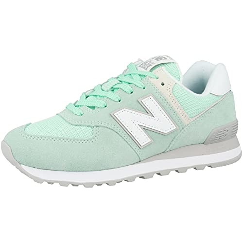 New Balance Women's 574 Classics Seafoam Running Shoe 7.5 Women US