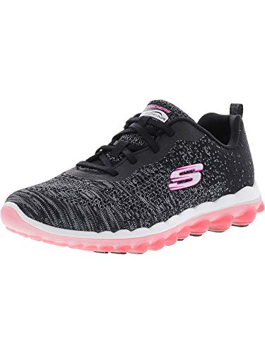 Skechers Skech-Air 2.0 Discoveries Womens Sneakers Black/Hot Pink 7 W