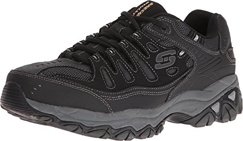 Skechers Men's Afterburn Memory-Foam Lace-up Sneaker