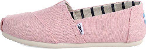 TOMS Women's Classics Heritage Canvas Espadrille Pumps Powder UK 3.5 Pink